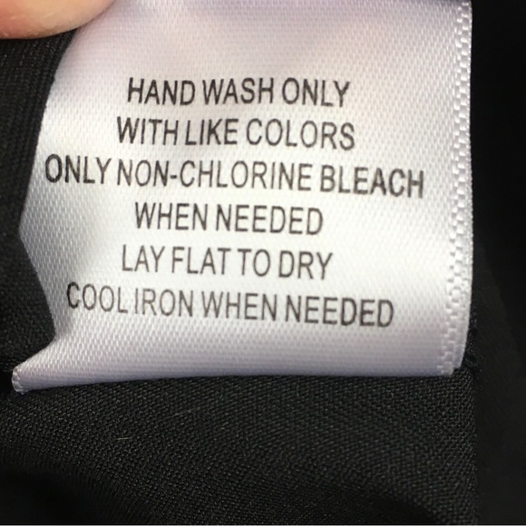 NWT Modcloth Black Pencil Mini Skirt White Piping Stripes Stretch 2 - Picture 12 of 12